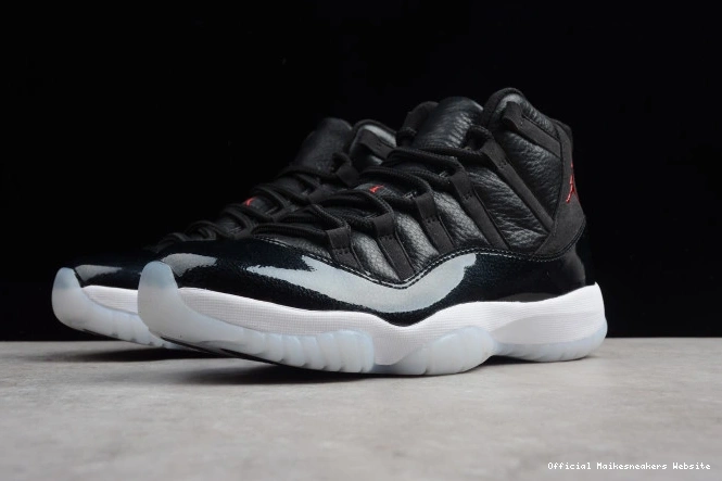 Official Maikesneakers 11 black 378037-002 Air BP Retro mens Jordan 